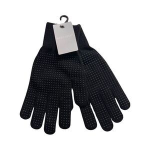 West Loop Women’s Black Gripper Knit Gloves OSFM - NWT